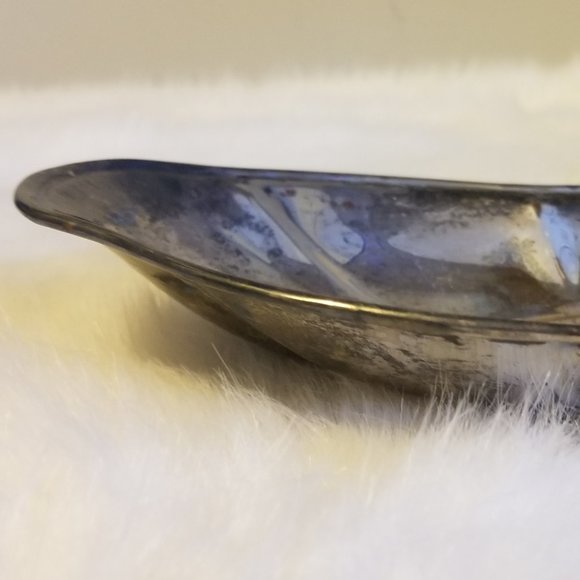 National Silver on Copper Tray, #1023, Ornate Vtg - Picture 3 of 6